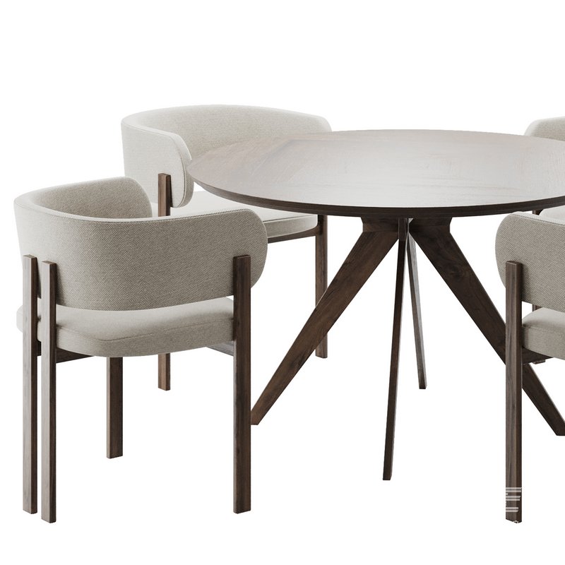 Dinning chair and table147 - Image 6