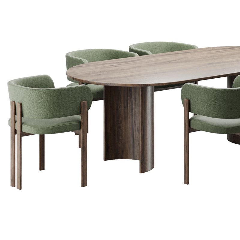 Dinning chair and table146 - Image 5