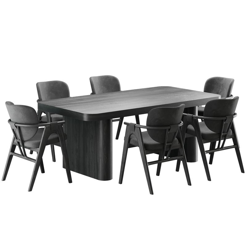 Dinning chair and table135 - Image 5