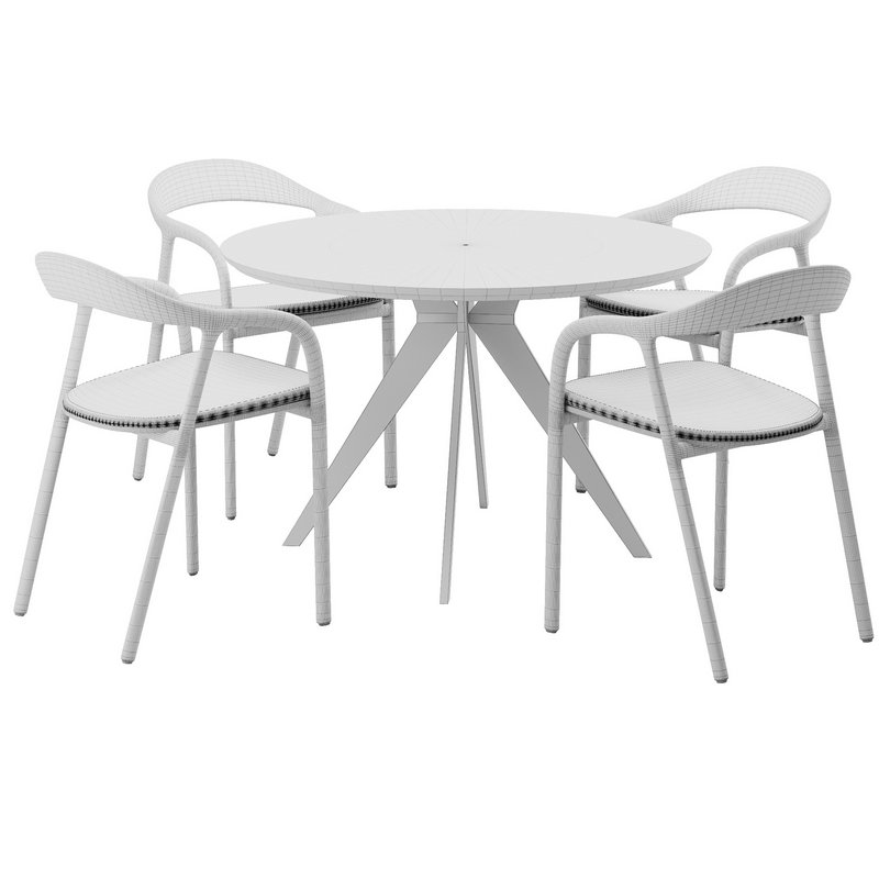 Dinning chair and table145 - Image 5