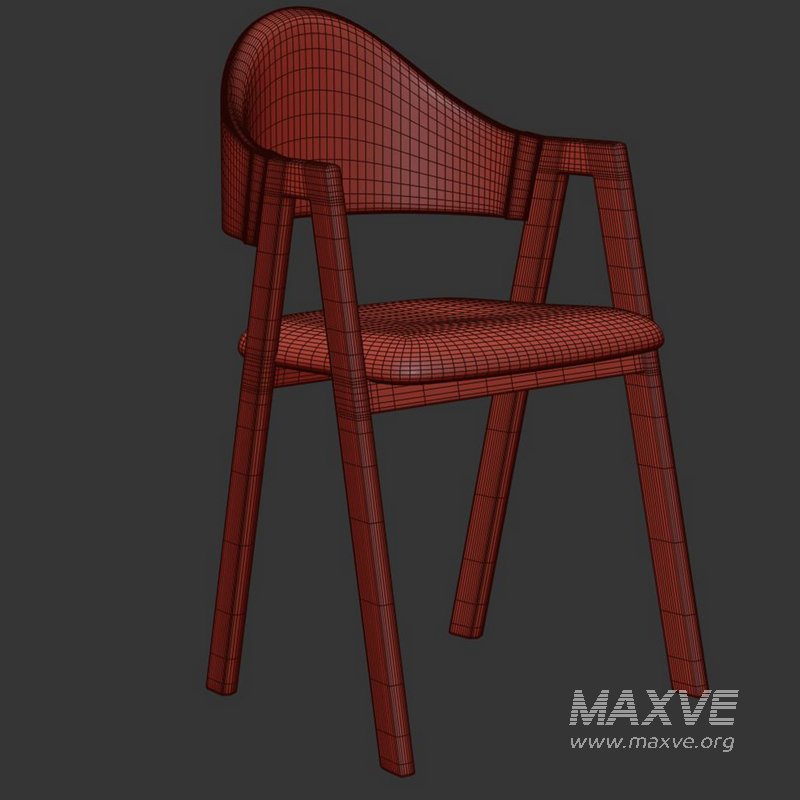 Curved Back Chair - Image 6