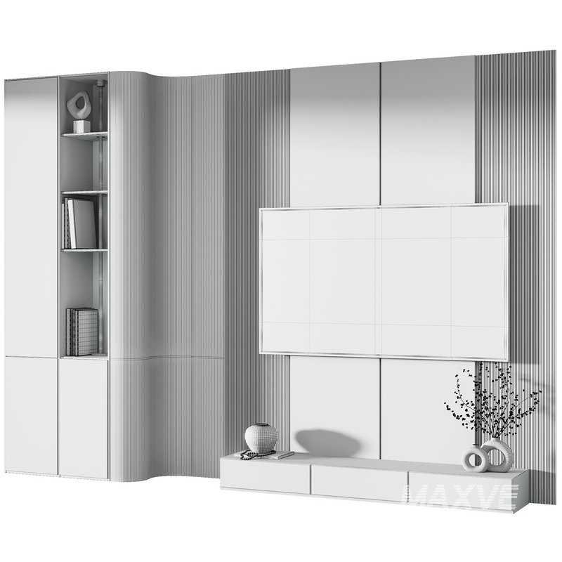 TV wall decor set17 - Image 5