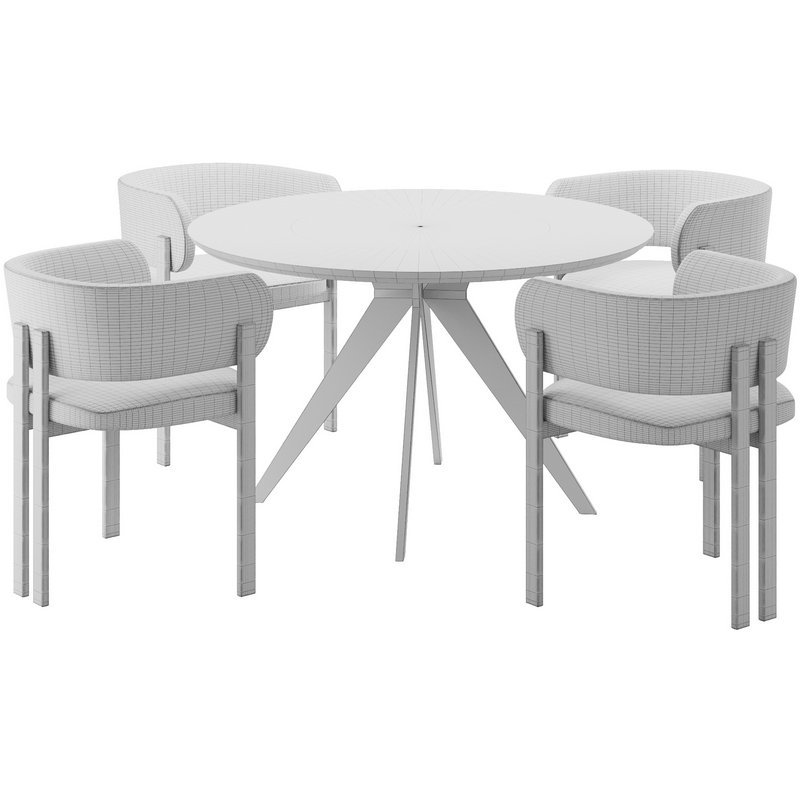 Dinning chair and table147 - Image 5