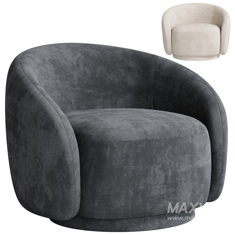 SWIVEL CHAIR BRICE by Eichholtz - Image 1