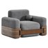 Comfortable Straps Armchair by Homecrux - Thumbnail 1