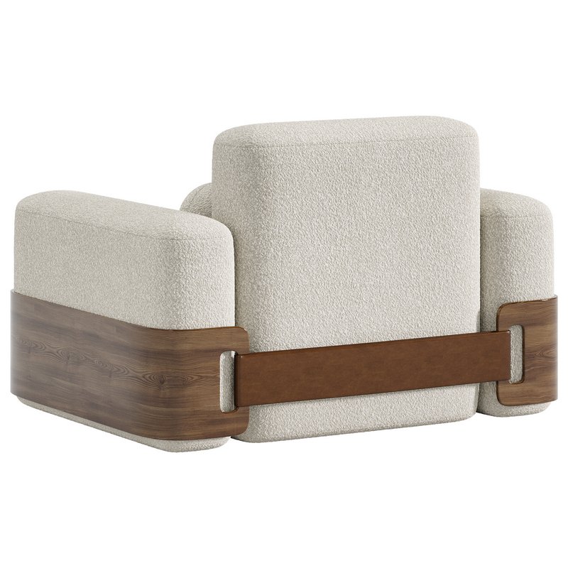 Comfortable Straps Armchair by Homecrux - Image 5