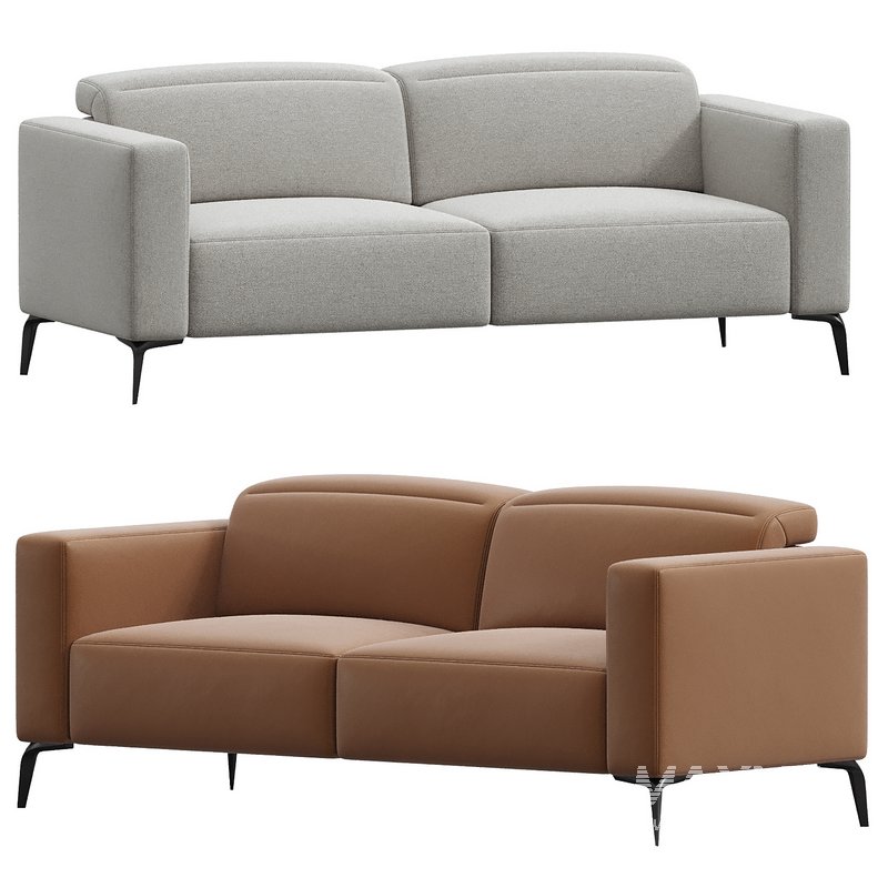 ZURICH 3 SEATER Sofa Boconcept - Image 2
