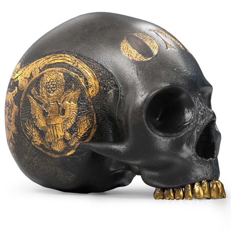 black skull head - Image 1