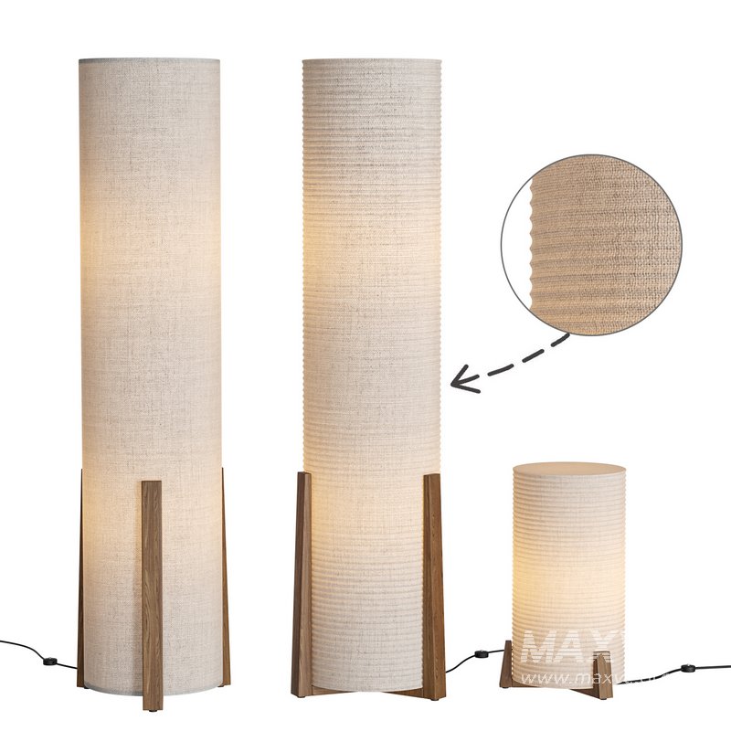 Nordic Japanese Floor Lamp by AFRALIA - Image 1
