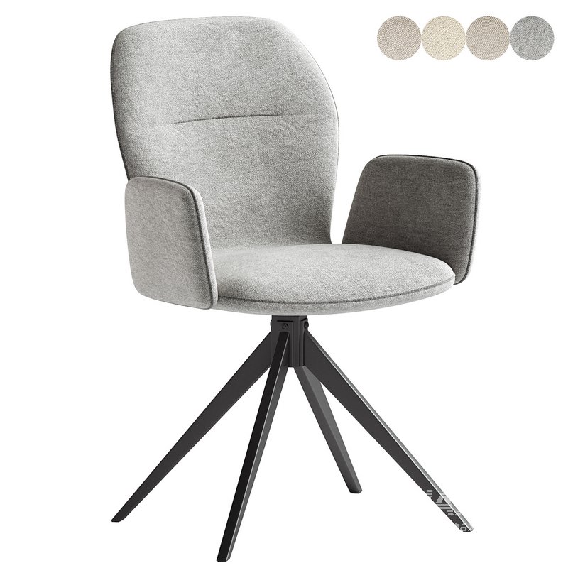 Stul nelson grey - Image 1