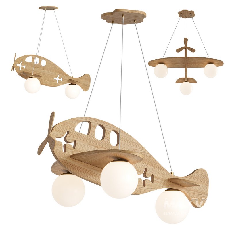 Airplane Pendant Lamp by Vakkerlight - Image 1