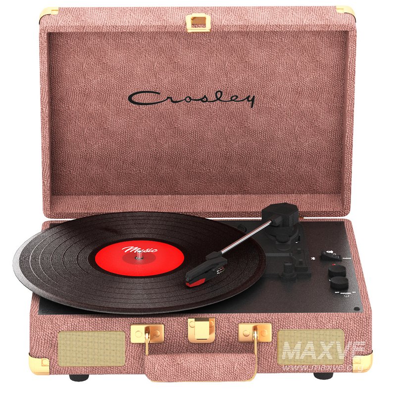 crosley cruiser deluxe record player - Image 1