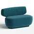 Litho Armless Lounge Chair Pierre Frey - Thumbnail 3