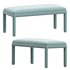 1980s Light Blue Parsons Bench - Thumbnail 2