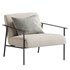 Tracy Fabric Lounge Chair Beige - Thumbnail 3