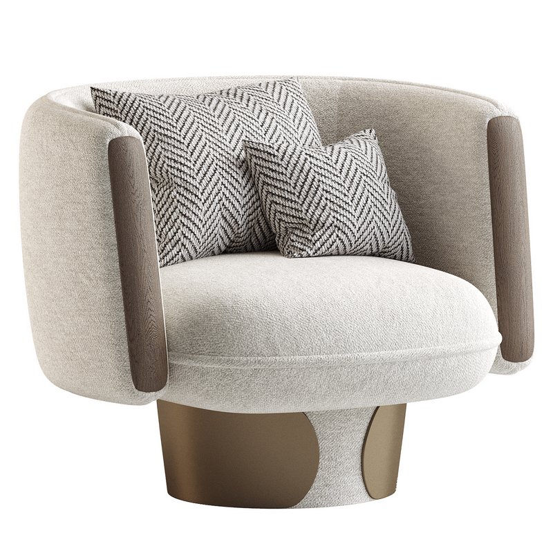 Velluto Swivel Chair - Image 2