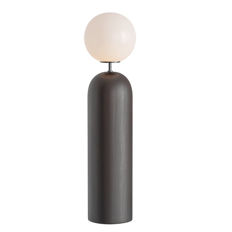 Ori Globe Table Lamp With Black Wood Base - Image 2