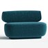 Litho Armless Lounge Chair Pierre Frey - Thumbnail 2