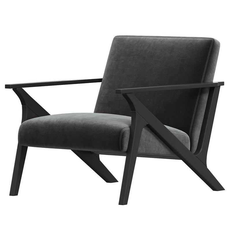 Ride Accent Chair, Gray - Image 1