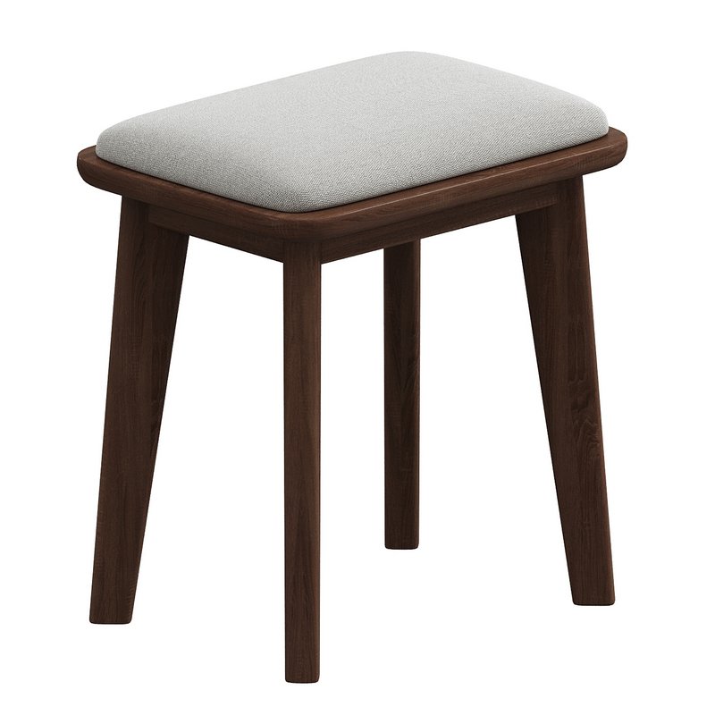 Chic Uplostered Stackable Accent Stool - Image 2