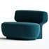 Litho Armless Lounge Chair Pierre Frey - Thumbnail 1