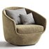 Donna Fabric Lounge Chair - Thumbnail 2