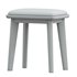 Chic Uplostered Stackable Accent Stool - Thumbnail 3