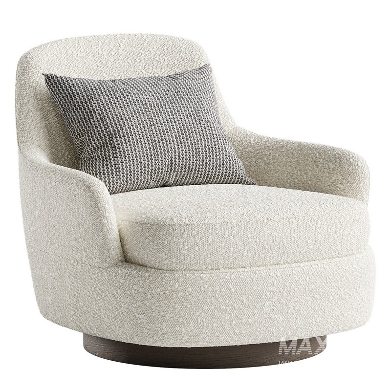 Minotti Jacques Armchair - Image 3
