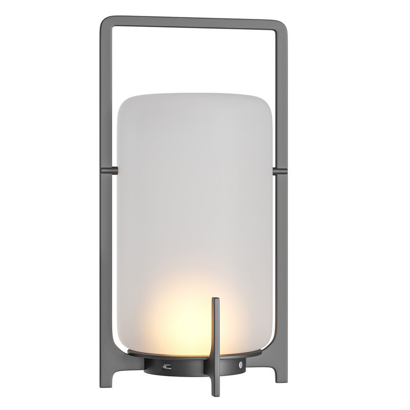 Black Twilight Lantern Table Lamp - Image 3