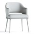 Contemporary Dining Chair Upholstered in Velvet - Thumbnail 3