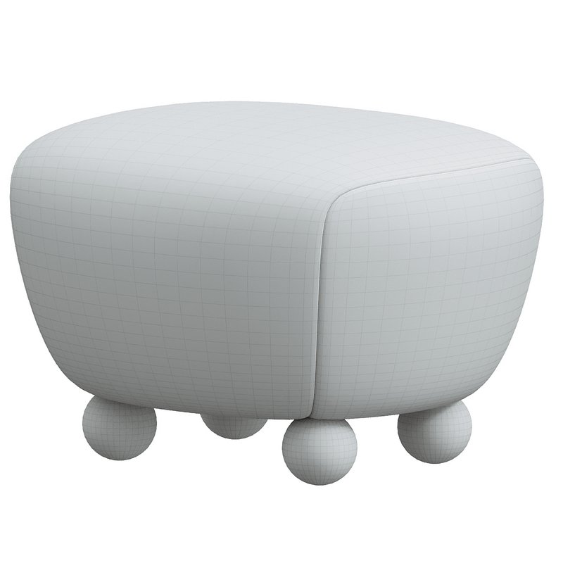 Bear Ottoman - Image 3