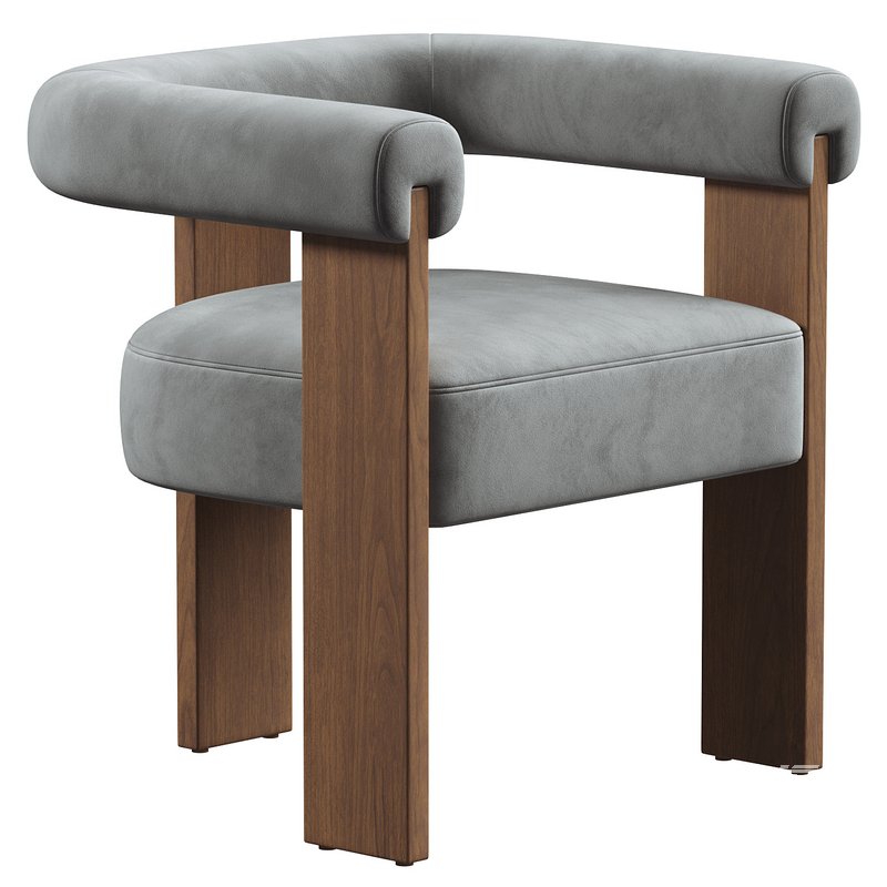 Barrel dining chair - Image 1