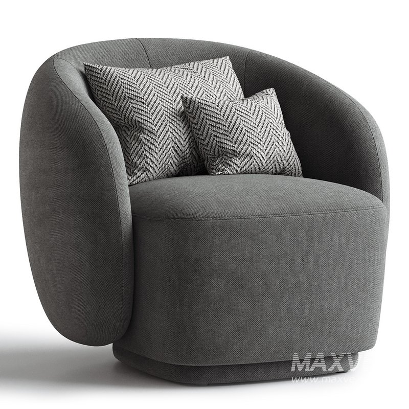 Fauteuil Aimee teddy white - Image 4