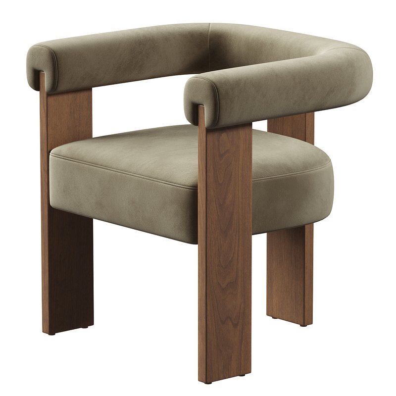 Barrel dining chair - Image 3