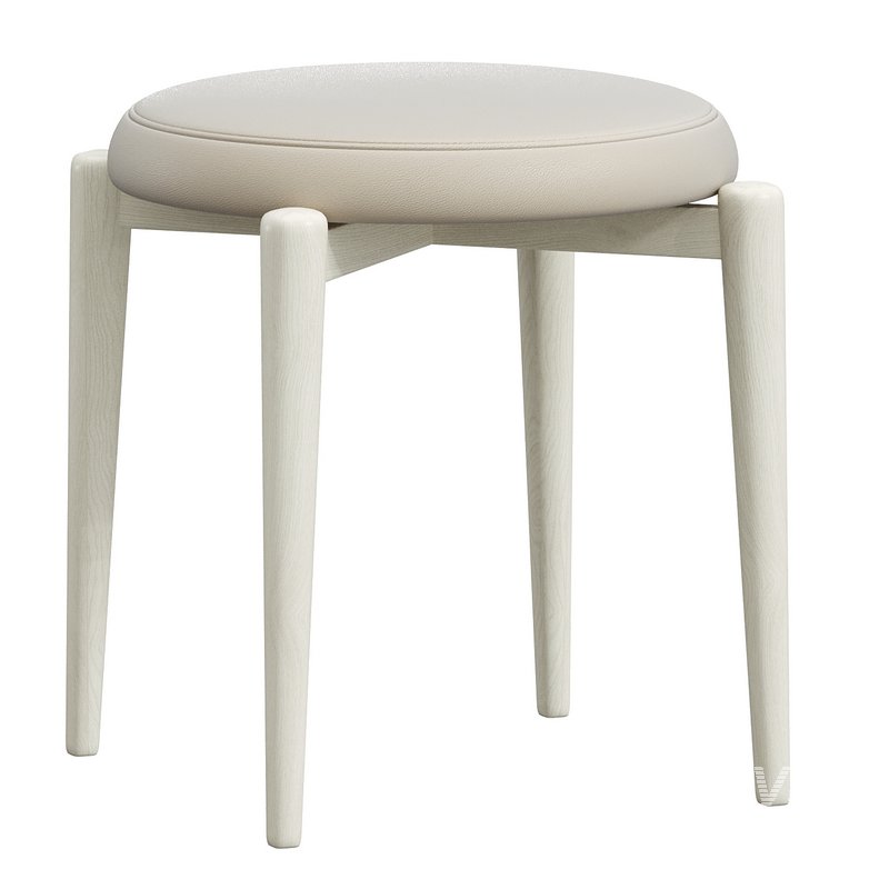 Modern Uplostered Stackable Accent Stools - Image 5