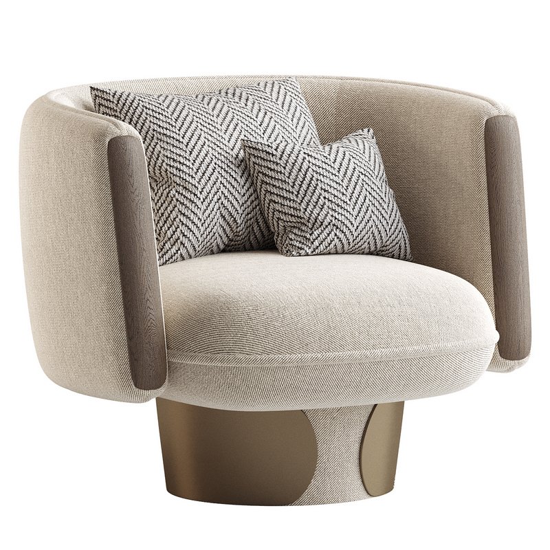 Velluto Swivel Chair - Image 3