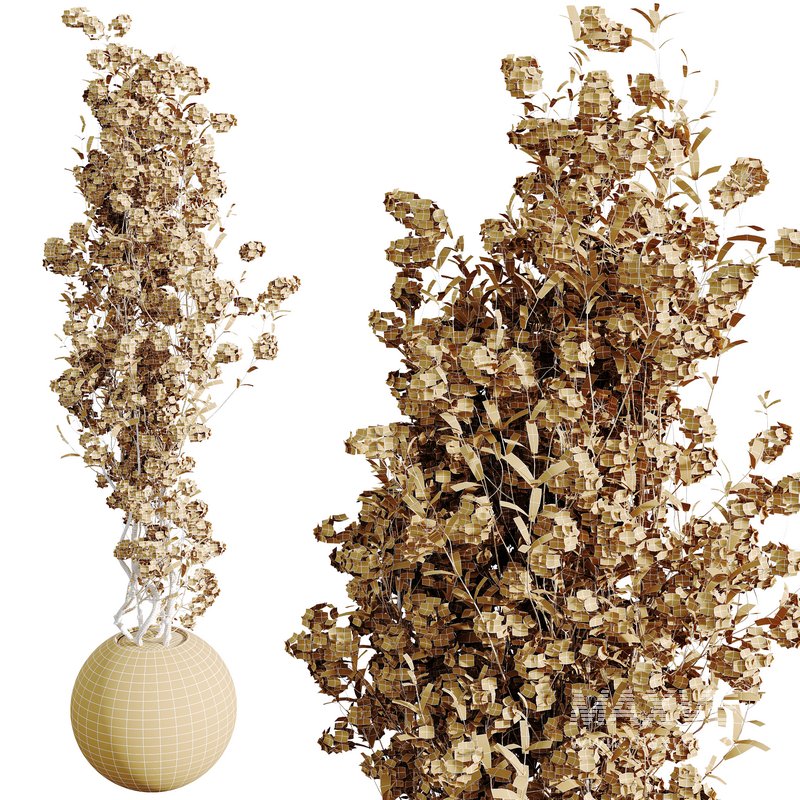 HQ HousePlants Tropez Planter Cherry Blossom Decorative Tree04 - Image 3