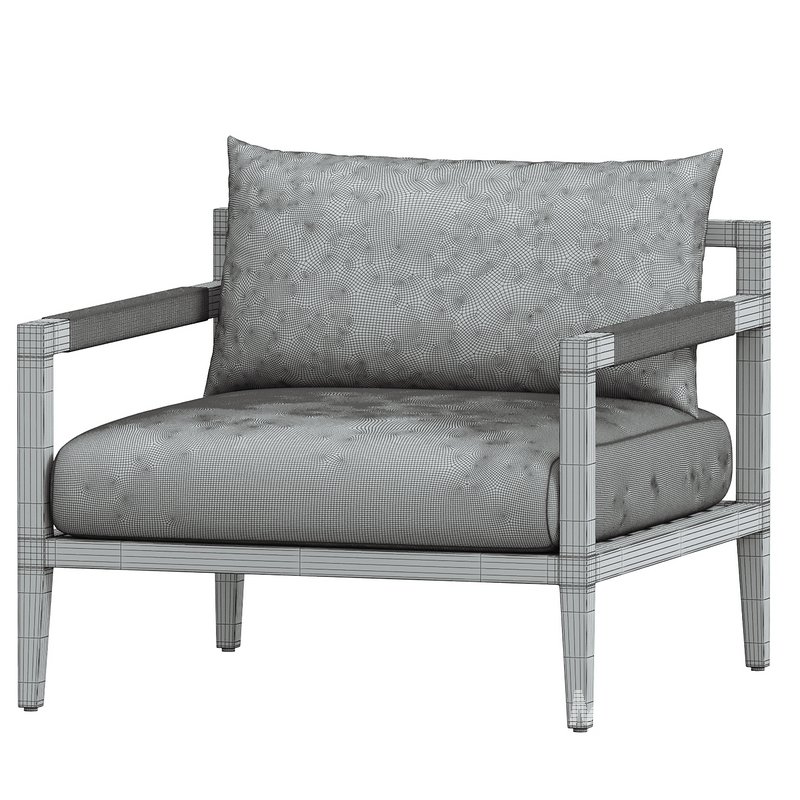 Sherwood Outdoor Chair, Washed Brown - Image 4