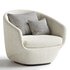 Donna Fabric Lounge Chair - Thumbnail 4