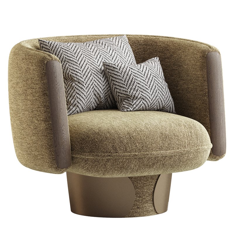 Velluto Swivel Chair - Image 4