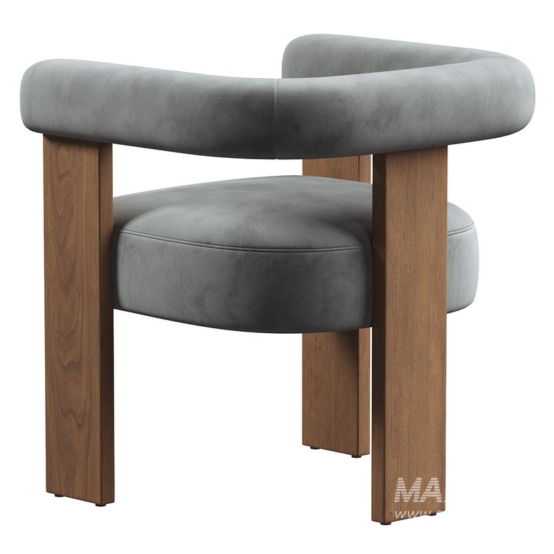 Barrel dining chair - Image 4