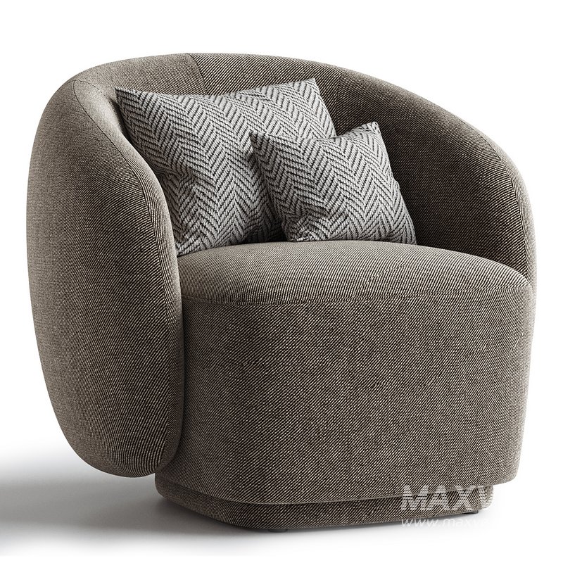 Fauteuil Aimee teddy white - Image 5