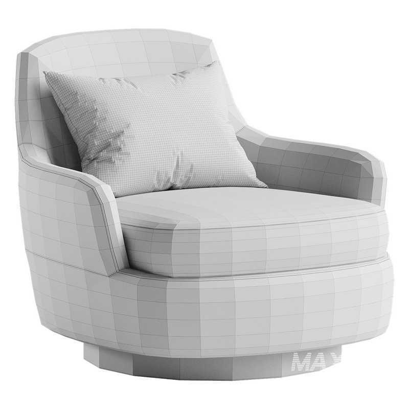 Minotti Jacques Armchair - Image 5