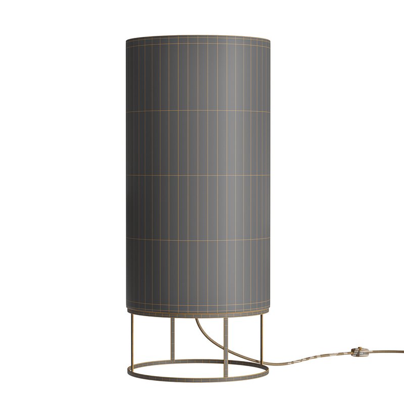 Hana 1 Light Table Lamp in Black with Natural Linen Shade - Image 4