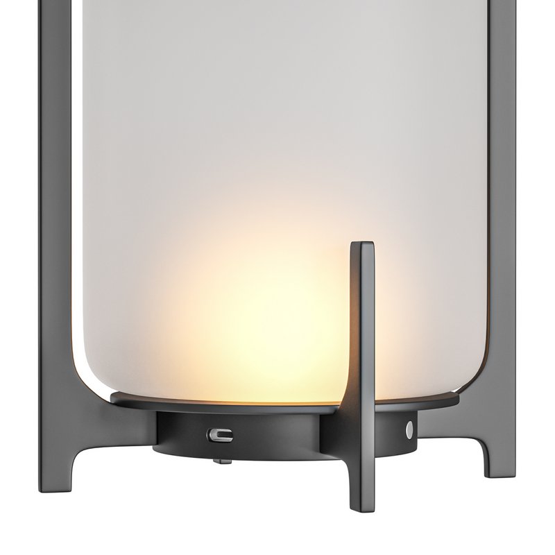 Black Twilight Lantern Table Lamp - Image 5