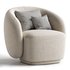 Fauteuil Aimee teddy white - Thumbnail 6