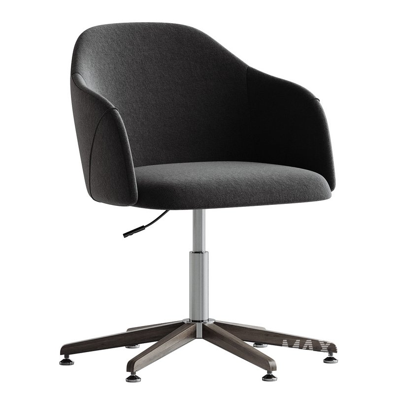 Edna Desk Chair Fedora Oatmeal - Image 6