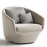 Donna Fabric Lounge Chair - Thumbnail 6