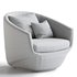 Donna Fabric Lounge Chair - Thumbnail 7