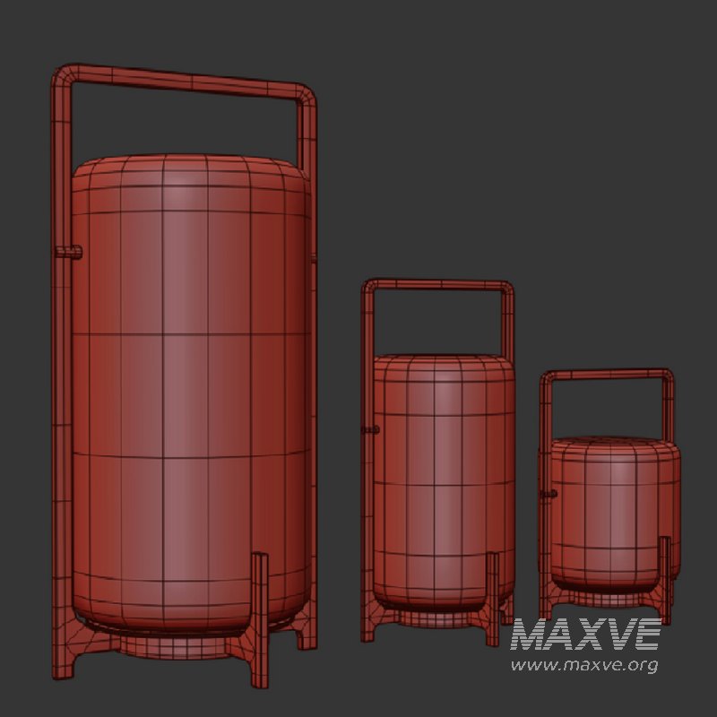 Black Twilight Lantern Table Lamp - Image 7